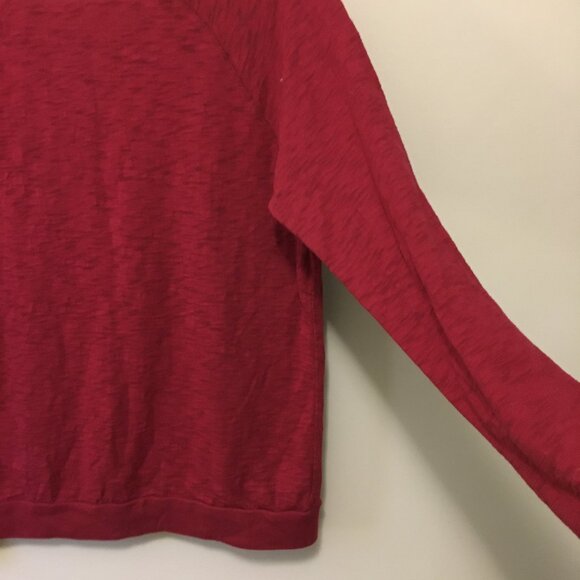 Iconic Disney Mickey Mouse Zebra Print Sequin Crimson Pullover - Picture 6 of 15